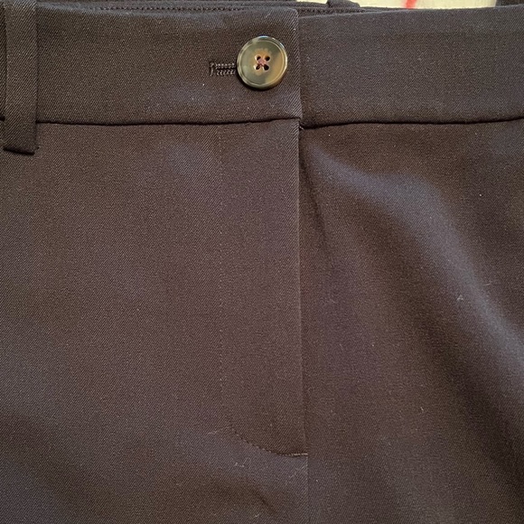 J.Crew Black Tapered Leg Trousers - Size 8 EUC. - Picture 4 of 7